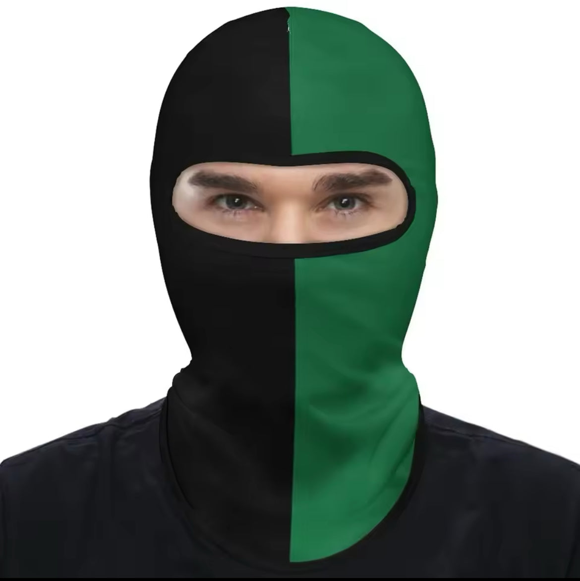 מסיכה ״שחור ירוק”